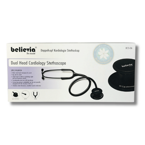 Dual Head Cardiology Stethoscope Believia BCS-07
